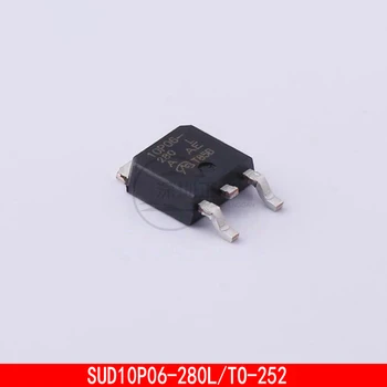 1-10 бр. полеви транзистор SUD10P06-280L TO-252 MOSFET 0