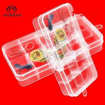 1 ~ 5ШТ Окото Регулируема Прозрачна Пластмасова кутия за съхранение на малки компоненти, бижута, Кутия за инструменти, Органайзер за таблетки от мъниста, Съвет за дизайн на ноктите