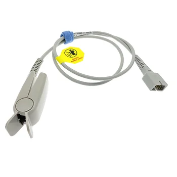 1 бр. контакт DB7 DS-100 с дължина 1 m с кабел SpO2 сензор, съвместим с Nellcor/Biosys/Biocare/Comen/GE/MEK/Mindray