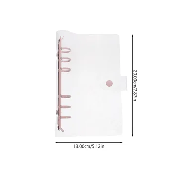 1 бр. прозрачна обвивка от PVC с отрывными листа, пресни папка с отрывными листа, пътен бележник