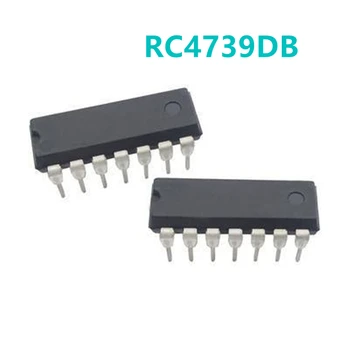 1 бр. чипове интегрални схеми RC4739DB RC4739 DIP-14 в наличност 0