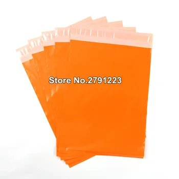 100 бр./лот Оранжеви пликове Поли Мейлер по пощата Пластмасови пощенски пакети плик с високо качество 32*46 см