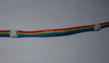 100шт предварително припаянных пълноцветни светодиоди APA102C-5050 с радиатор (10 мм * 3 мм); вход DC5V; разстояние между проводниците 5 см; Пълноцветен RGB