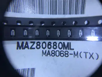 10ШТ MAZ80680 MAZ80680ML MA8068-M (TX) ДИОДЕН СТАБИЛИТРОН 6.8 V 150MW SMINI2 нов оригинален 100% качество