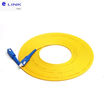 10шт SC-SC fiber optic патчкорд 1,2,3,5,7,10 М Симплексный Однорежимный кабел SC UPC оптична скок SM SX безплатна доставка