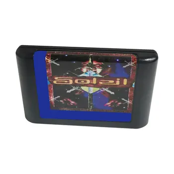 16-битов игри касета -SOLEIL MD Карта за PAL и NTSC оригиналната конзола за игри Genesis/Mega Drive