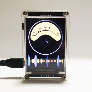 2,4-инчов светещи часовници, стереофоническое гласов контрол, сервоусилвател на музикалния спектър, индикатор за нивото на звука, анализатор ритъм, VU-meter, ритмични лампи