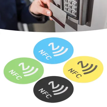 20 броя NFC етикети, 125 khz, защищающих телефон от смущения, NFC стикер за домашен асистент за контрол на достъп