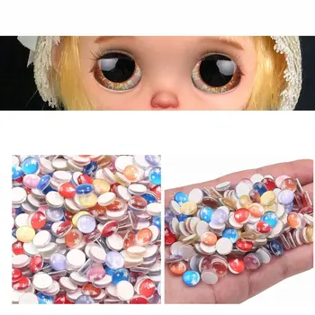 20pcs Ключодържател Аксесоари за кукли направи си САМ Родословни Фиксиран Очната Ябълка Стъклени Очи Dream Star Eyes Куклен Очите