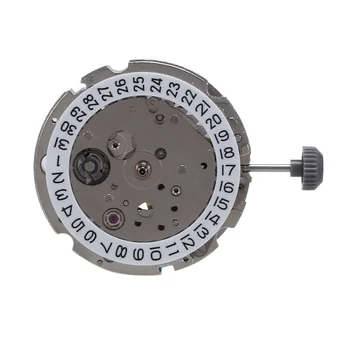 21 Скъпоценен камък за Miyota 8215 Рана Second Stop Полето дата Автоматичен механичен механизъм Аксесоари за часовници