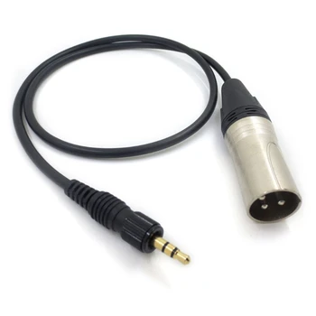 3.5 мм TRS Щекер към XLR Штекеру Безжичен Приемник Почивен Микрофон Балансиран Кабел е Съвместим с UWP V1/D11/D2 0,14-инчов TRS-кабел