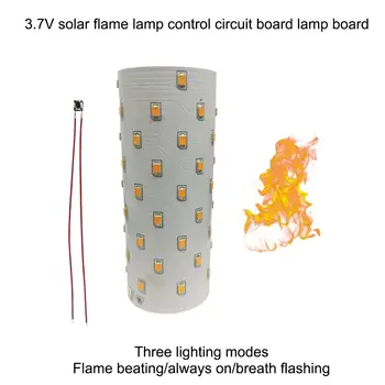 3,7 В Led лампа със слънчев пламък PCBA Имитация на слънчева светлина-факел на контрольор карта на лампата-факел на 51 бр. LED