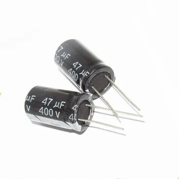 47UF400V алуминиеви електролитни кондензатори с Размери 13*21 мм 400V47UF Plug-in Нов оригинален най-високо качество (5ШТ)