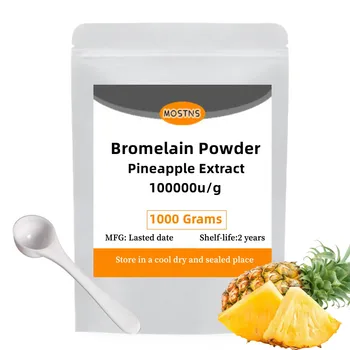 50-1000 г 100000u/g прах бромелайна с екстракт от ананас