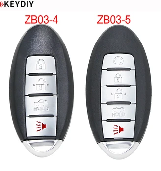 5ШТ ZB03-4/ZB03-5 KEYDIY Универсален Смарт Ключ за Дистанционно управление на Автомобилни Ключове KD-X2 KD-MAX е Подходящ за повече от 2000 Модели