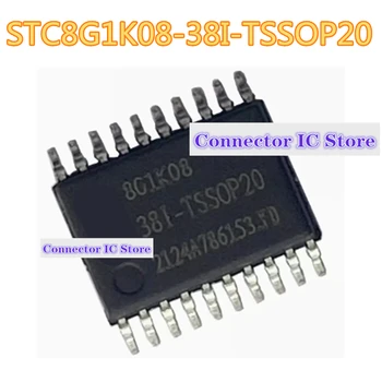 5ШТ Нов оригинален STC8G1K08-38I-TSSOP20 точков микроконтроллерный чип STC8G1K08-38I опаковка TSSOP20