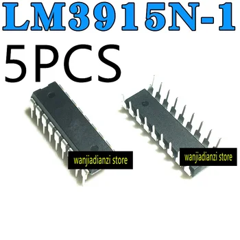 5ШТ оригинален LM3915N-1 led гистограммный дисплей драйвер чипа DIP18 LM3915 Директен гистограммный дисплей с, чип устройства, LM3915N