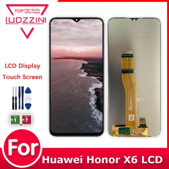 6,5-инчов LCD-дисплей За Huawei Honor X6 2022 VNE-LX1 VNE-LX2 Сензорен Дисплей, Дигитайзер, Панел В Събирането, Части за Не / С Рамка Тестван 0