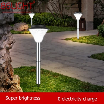8686LIGHT Слънчева светлина Модерна морава лампа LED Водоустойчива IP65 Външна декоративна за вътрешния двор парк, Градина 0