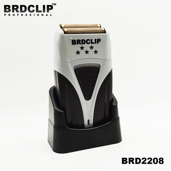 BRDCLIP 2208 Възвратно-Поступательная USB Зареждане на Преносими Мъжка Самобръсначка с Двойно Мрежесто Push White Push Light За Подстригване
