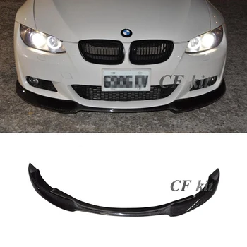 CF Kit Протектор Спойлер Предна Броня От Въглеродни Влакна За BMW Серия 3 E92 E93 M Tech 2008-2010 Оформление на Автомобили