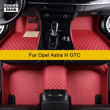 CUWEUSANG по Поръчка на автомобилни стелки за Opel Astra H GTC Автоаксесоари подложка за крака