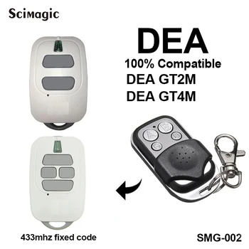 DEA GT2M GT4M гаражно дистанционно управление DEA с фиксиран код garage command DEA 433,93 Mhz дистанционно управление на врата