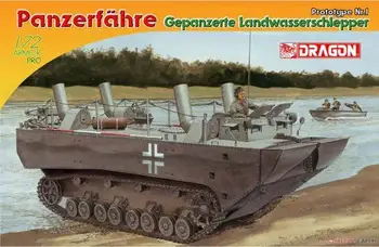 DRAGON 1/72 7489 Panzerfahre Gepanzerte Landwasserschlepper Prototype Nr.I 0