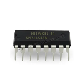 Diyouno 10 бр. Нови оригинални интегрални схеми Electron Components 74LS48 DIP-14 на чип за Ic SN74LS48