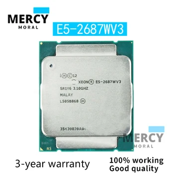 E5-2687WV3 Оригинален Intel Xeon E5 2687W V3 3,1 Ghz на 10-ядрен кеш 25M E5 2687WV3 FCLGA2011-3 160 W Гаранция 3 години
