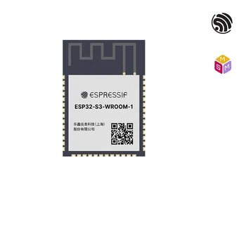 ESP32-S3 Двуядрен 32-битов микроконтролер LX7 RF Bluetooth 5 WiFi Модул 802.11 b, g, n 20 стока ESP32-S3-WROOM-1