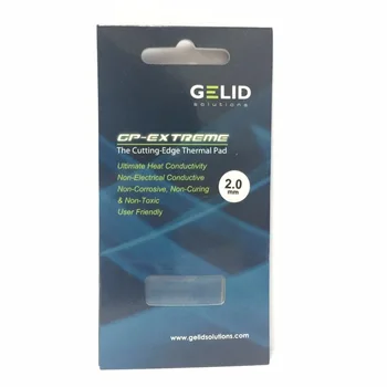 GELID GP EXTREME 2.0 мм 80X40 PC CPU Охлаждане на радиатора на GPU със Северен и Южен мост видео карта Топлопроводимост термозащиты W/MK12