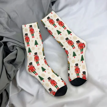 Happy мъжки чорапи, Лешникотрошачката, Коледен чорап, Скандинавски Нова година, Дамски чорапи за скейтборд, Пролет, лято, Есен, Зима