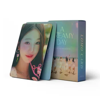 Kpop Idol 55 бр. / компл. Lomo Card IVEA Албум картички с голограммой Dreamy Day, Нови Картички за печат на снимки, за Събиране на подаръци за феновете на снимки