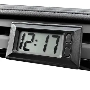 Led автомобилни цифрови часовници, малки цифрови часовници, мини-автомобилни часовник захранван с батерии, електронни самозалепващи часовници, малки цифрови часовници за