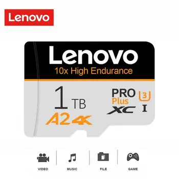 Lenovo 1tb/2tb A2 Micro SD Memory Card 512 GB 128 GB Карта Памет Micro TF/SD Карта Клас 10 Висока Скорост За вашия Телефон Android /Видеорегистратора
