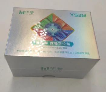 Moyu HuaMeng 3x3 M YS3M Магнитна Топка на Магнитна Висулка Cubo Magico Развивающий пъзел Идея за Подарък за Коледа