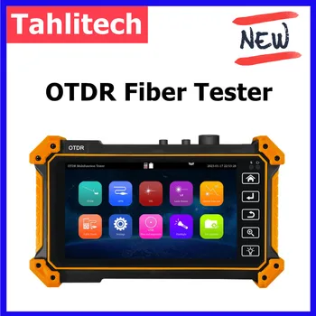 OTDR MOT-50 с 5,55-инчов OLED сензорен екран е по-евтино OTDR VFL OPM Тестер Оптичен кабел оптичен рефлектометр временна региона