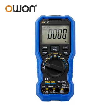 OWON OW18E Интелигентен Цифров Мултицет 4 1/2-цифрен Smart True RMS, машина за висока точност LCD дисплей с wi-fi Интернет, Автоматично записване на данни Ra