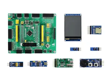 STM32F405 STM32 КОЛ Cortex-M4 Geliştirme Kurulu STM32F405RGT6 + 8 Aksesuar Modülleri Kitleri = Open405R-C Paket A
