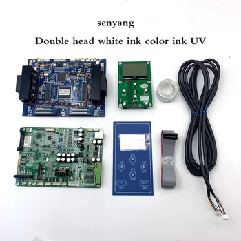 Senyang board комплект за печат, UV-бяло мастило цветно мастило за Epson xp600/DX5/DX7/I3200 двойна главоболие такса със стария модел платка
