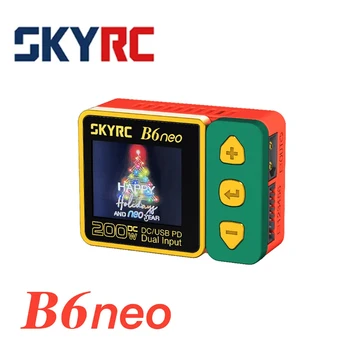 SkyRC B6neo Global Limited е Специална Версия на Smart Зарядно устройство за постоянен ток с мощност 200 W PD 80 W Зарядно Устройство за балансиране на батерията SK-100198 Коледна Версия