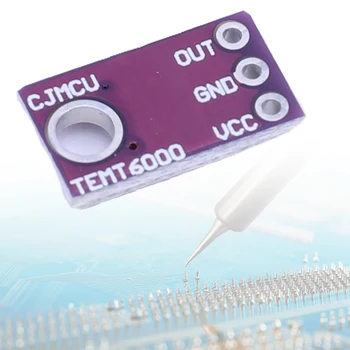 TEMT6000 Професионален модул сензор за светлина Аналогов модул интензитет на светлината Модул сензор за видимата светлина е Подходящ за Arduino