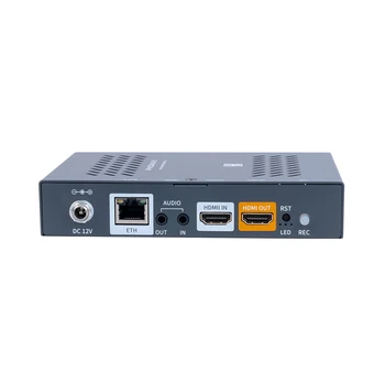 USB TF Прекодиране 4 Потоци H. H. 264 265 HDMI 1080 60fps Енкодер с HD MI Loop Out SRT RTMP UDP HLS RTSP