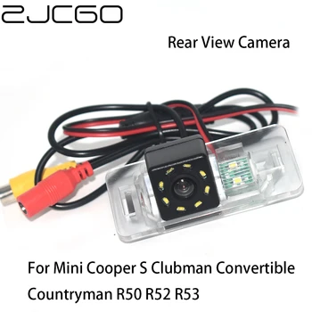 ZJCGO Камера за Нощно Виждане За Паркиране за Обратно виждане на Автомобила Mini Cooper S Clubman Convertible Countryman R50 R52 R53