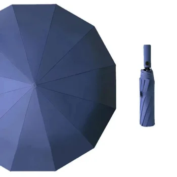 Автоматичен сгъваем чадър, слънчев и в дъждовен чадър с двойно предназначение, Чадър с автоматично отваряне и затваряне, чадър със защита от ултравиолетови лъчи