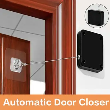 Автоматично рамката на една врата по-близо със сензор, Регулируем повърхност без перфорация, Врата стопор, автоматично затварящ Врата конзола, Мебели, аксесоари