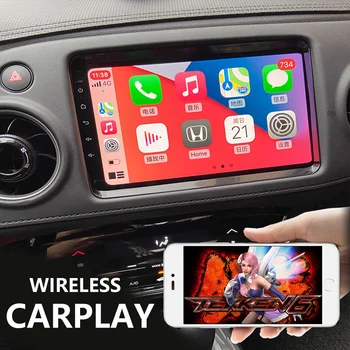 Автомобилен GPS, авторадио, CarPlay, авто радио Android, мултимедиен плеър за Honda Vezel HR-V HRV 2014 Без 2din Android Радио, WIFI