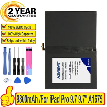 Акумулаторна батерия за таблет HSABAT 9800 ма за iPad Pro 9,7 9,7 
