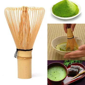 Бамбук бъркалка за разбиване на мача, инструмент за приготвяне на зелен чай, миксер за разбиване на мача, четка за прах, инструмент за чайна церемония, Чай